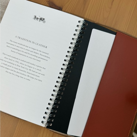 Coach | Accessories | Coach Notebook In Signature Canvas With Wild ...